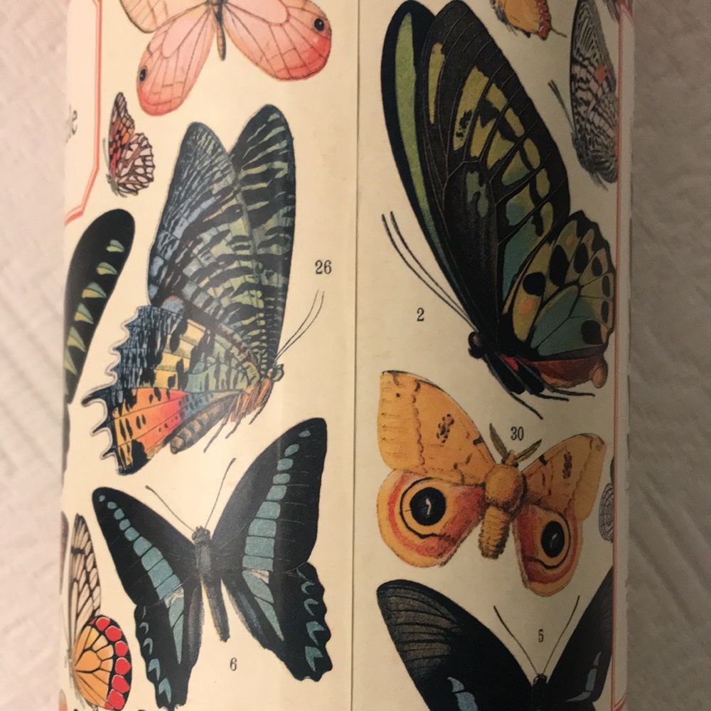 Cavallini & Co Vintage Butterflies Puzzle 1000 Pieces - Picture 5 of 14